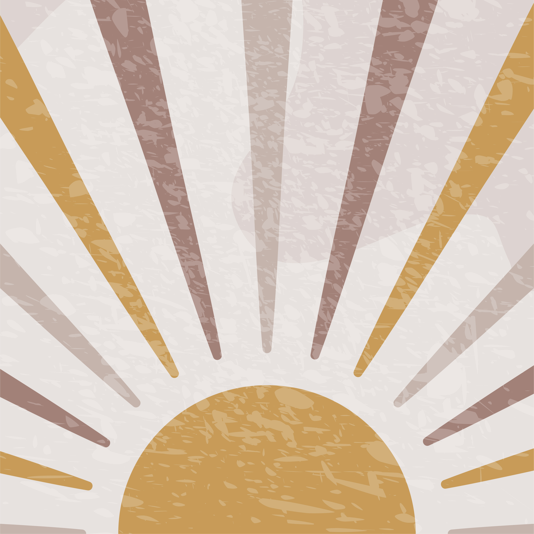 Aesthetic Boho Sun Background